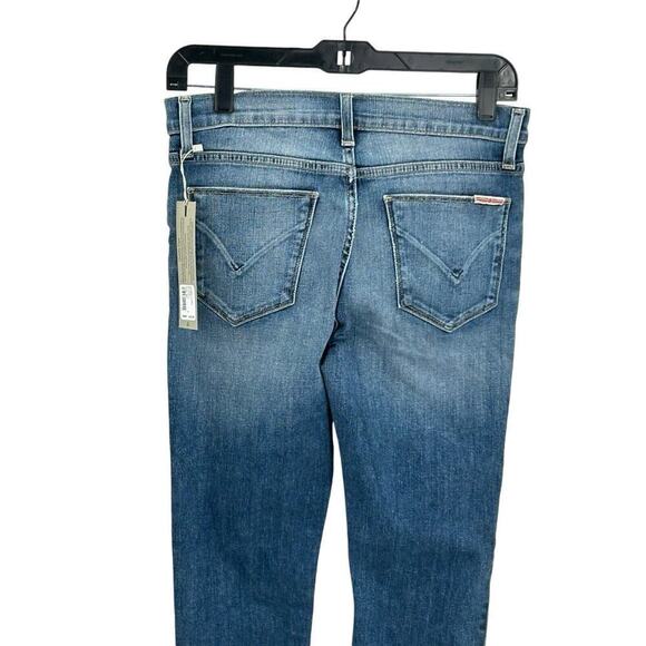 NWT Hudson Jeans Womens 27 Blue Nico Mid Rise SS Ankle Blue Falls - Picture 16 of 16